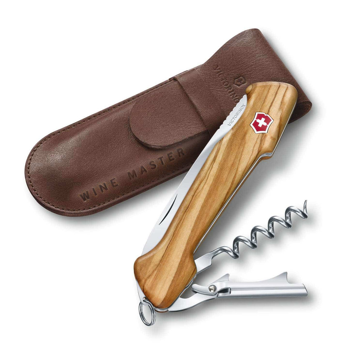 Victorinox Wine Master Wood Swiss Army Knife 130 mm 6 Functions Wooden Scales Beige 0.9701.64