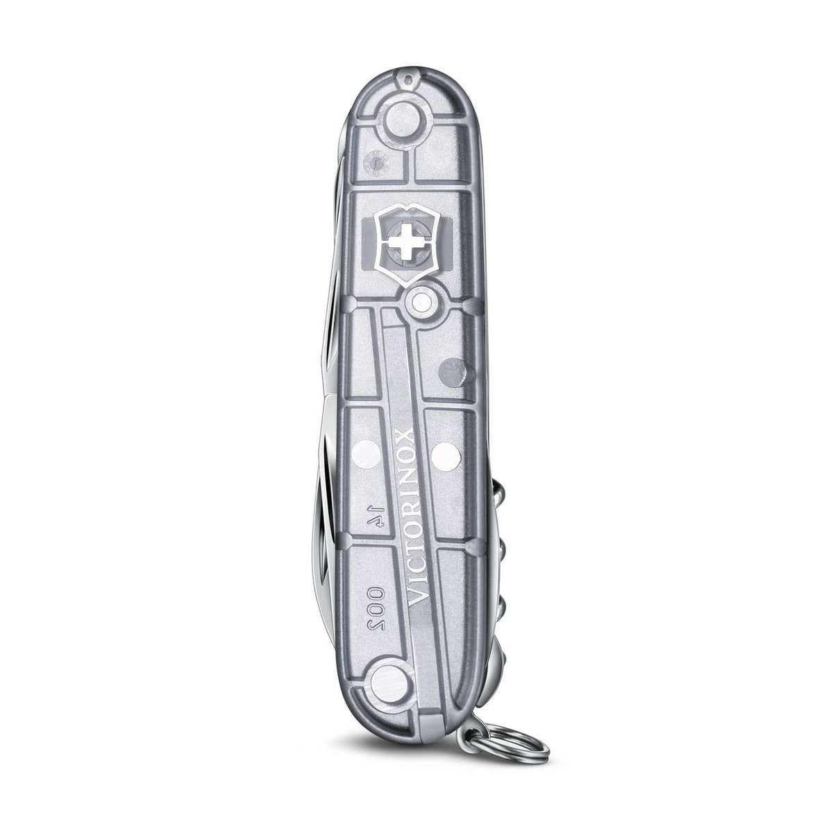 Victorinox Huntsman Swiss Army Knife 91 mm 15 Functions Silver Transparent 1.3713.T7