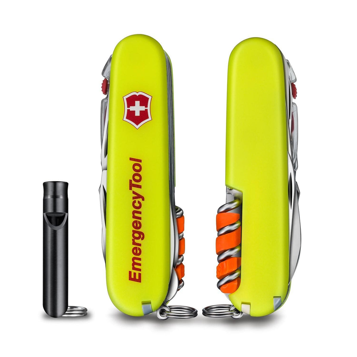 Victorinox Huntsman Lite Emergency Tool Swiss Army Multitool 91 mm 23 Functions Yellow Luminescent