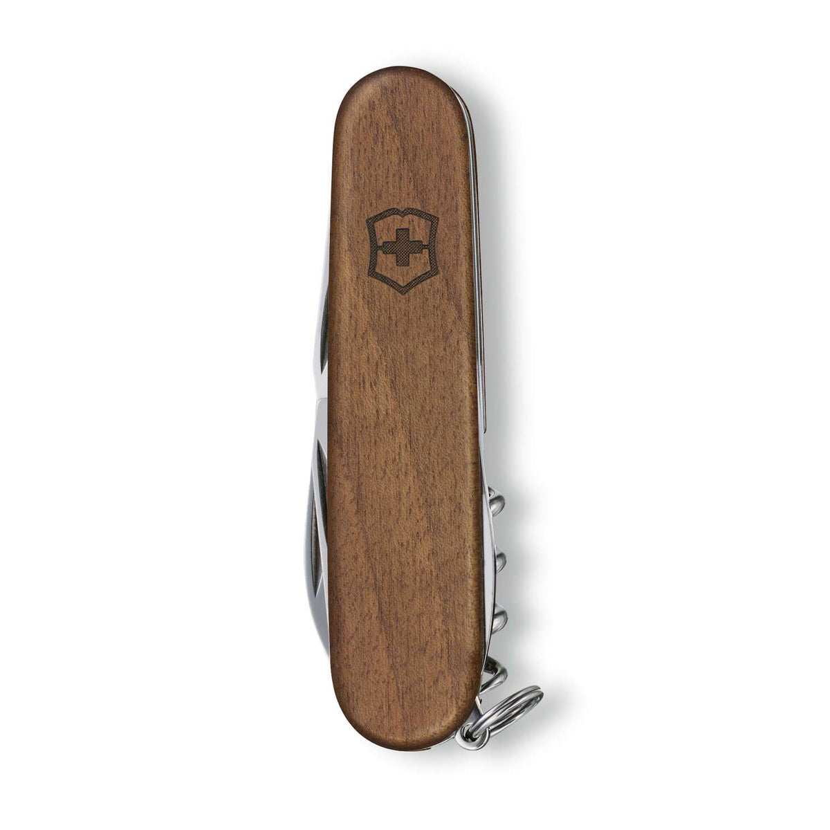 Victorinox Spartan Wood Swiss Army Knife 91 mm 12 Functions Wooden Scales 1.3601.63