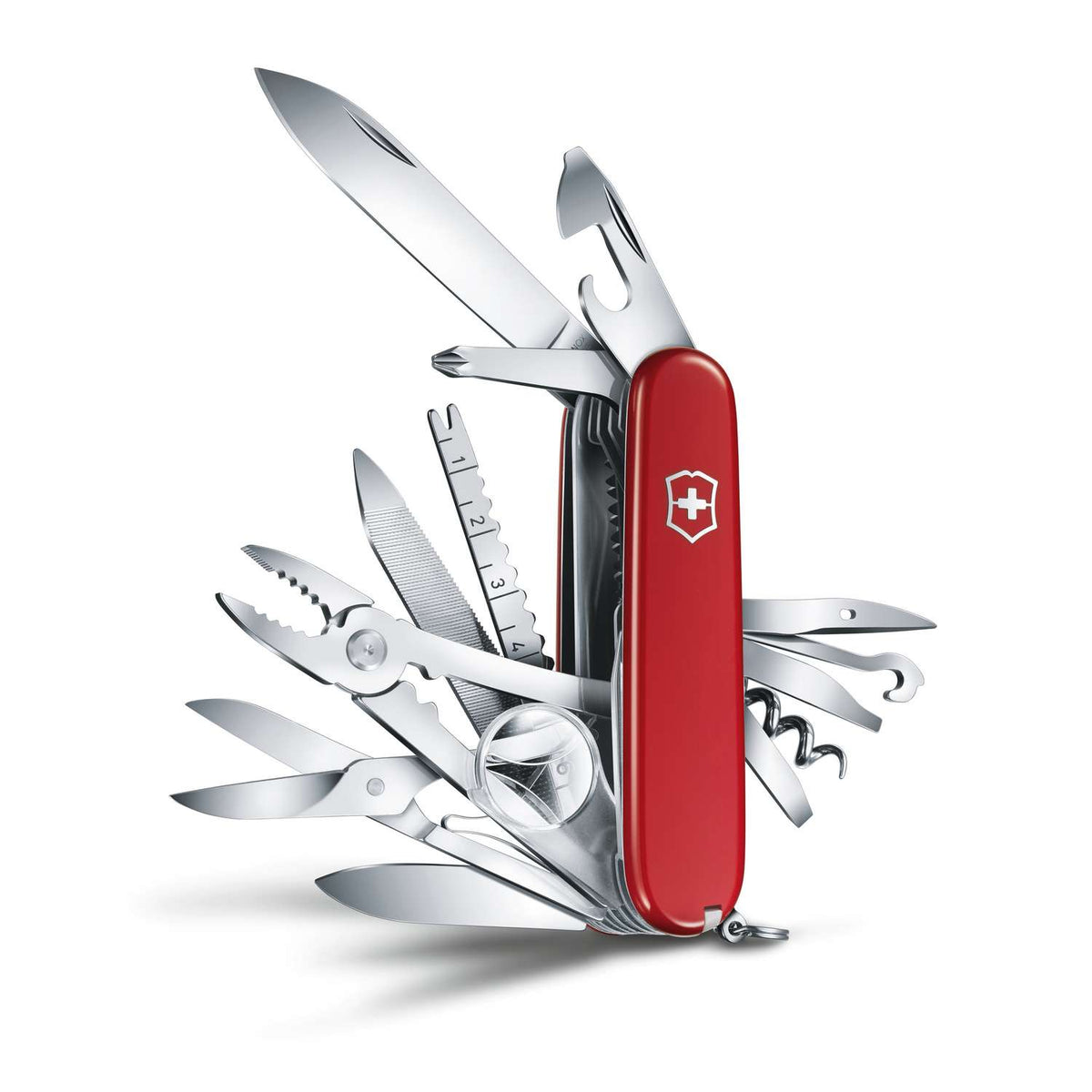 Victorinox Swiss Champ Swiss Army Knife 91 mm 33 Functions Red 1.6795