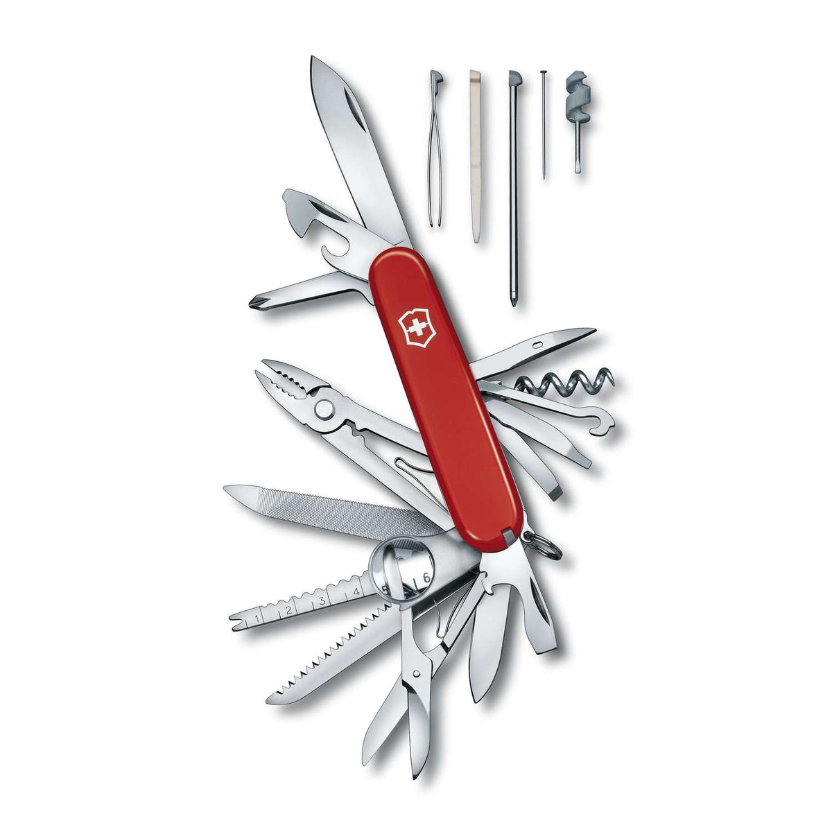 Victorinox Swiss Champ Swiss Army Knife 91 mm 33 Functions Red 1.6795