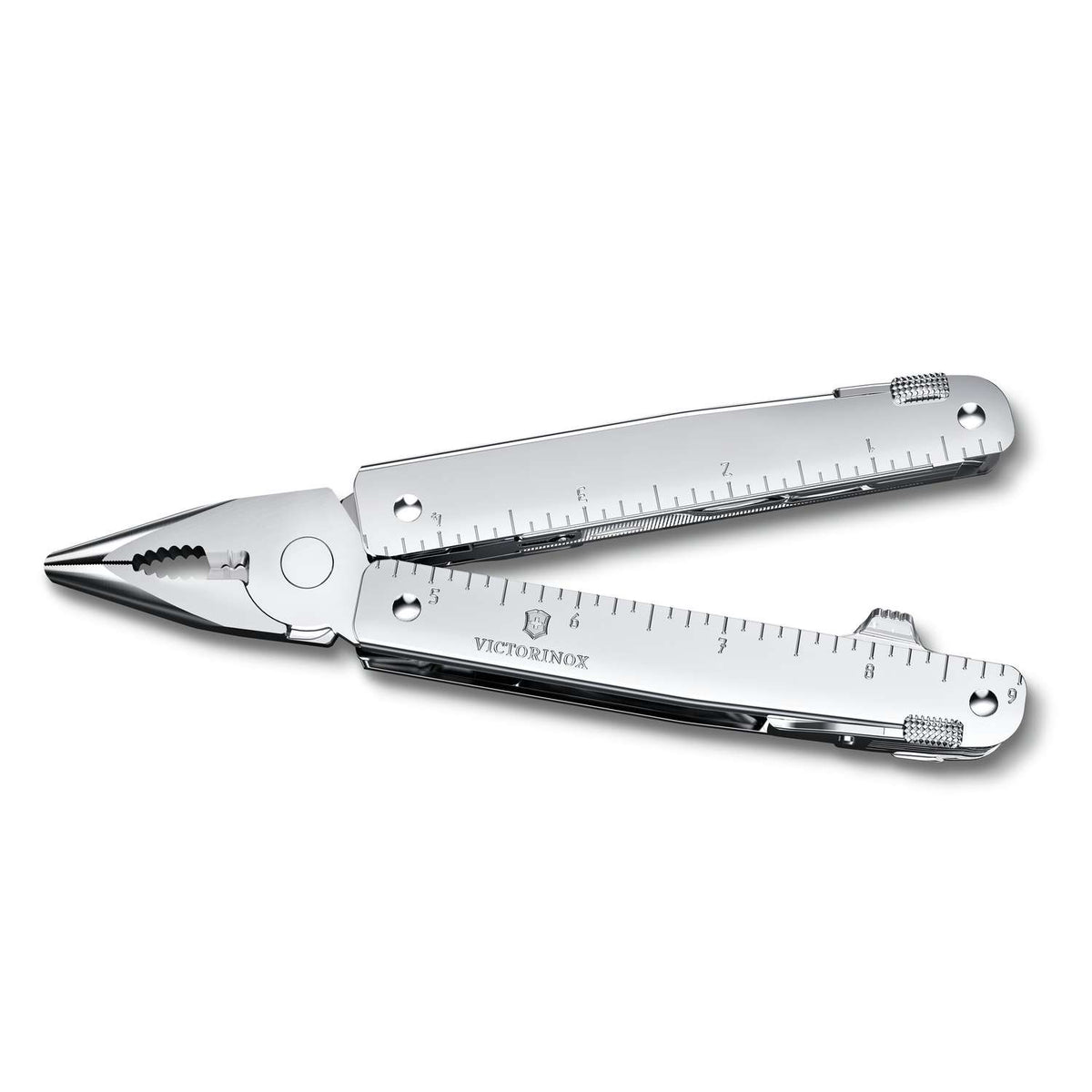 Victorinox Swiss Tool MX Swiss Army Multitool 115 mm 26 Functions Silver In Belt Pouch 3.0327.MN