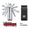 Victorinox Swiss Tool X Plus ελβετικό πολυεργαλείο 115 mm 37 λειτουργίες ασημί με δερμάτινη θήκη 3.0338.L