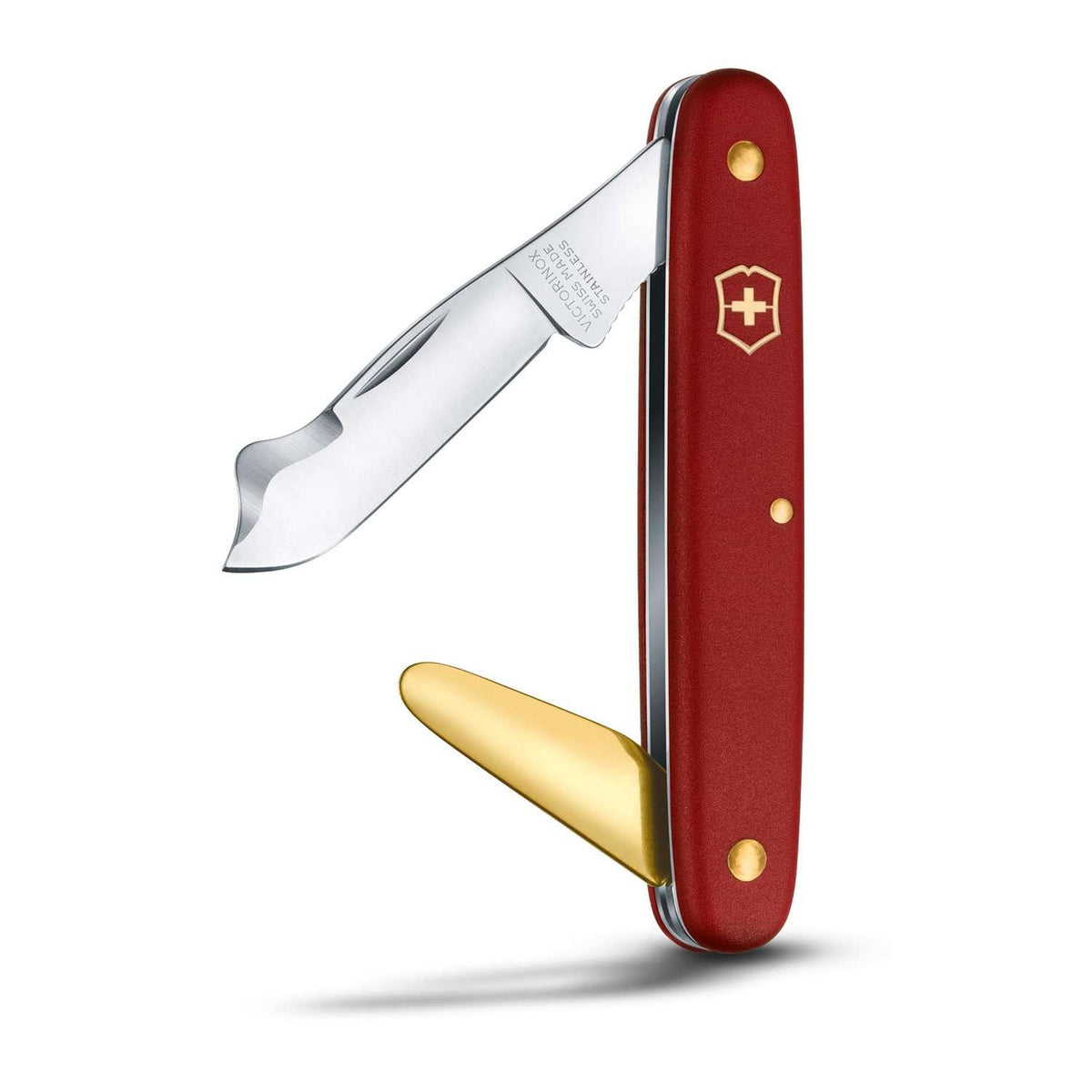 Victorinox Budding Knife Combi 2 Swiss Army Knife 100 mm 3 Functions Red in Blister 3.9140.B1