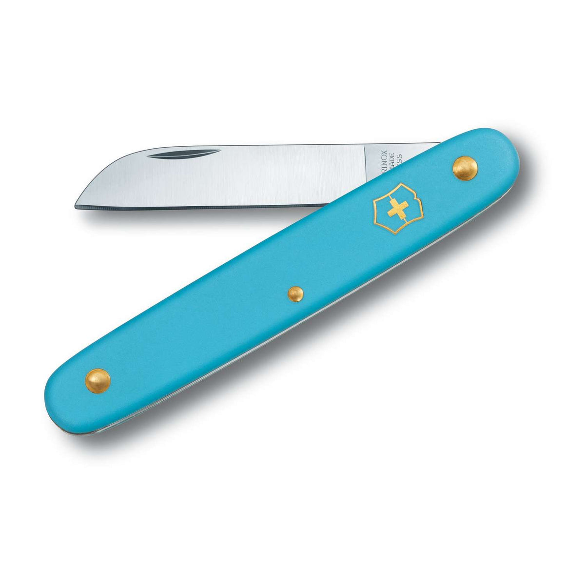 Victorinox Floral Swiss Army Knife 100 mm 1 Function Light Blue 3.9050.25
