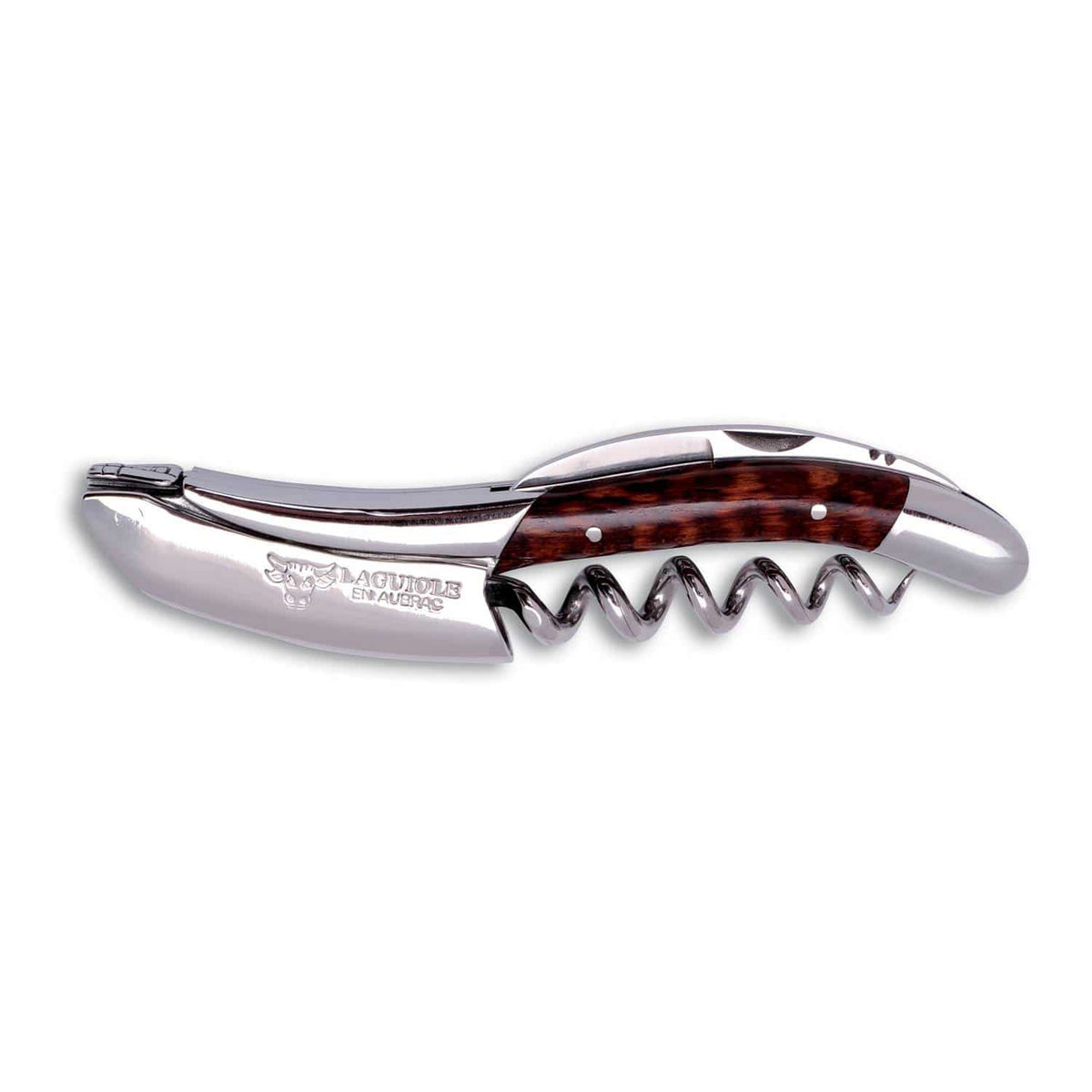 Laguiole en aubrac Handcrafted Corkscrew Amourette Wood Handle Laguiole en Aubrac