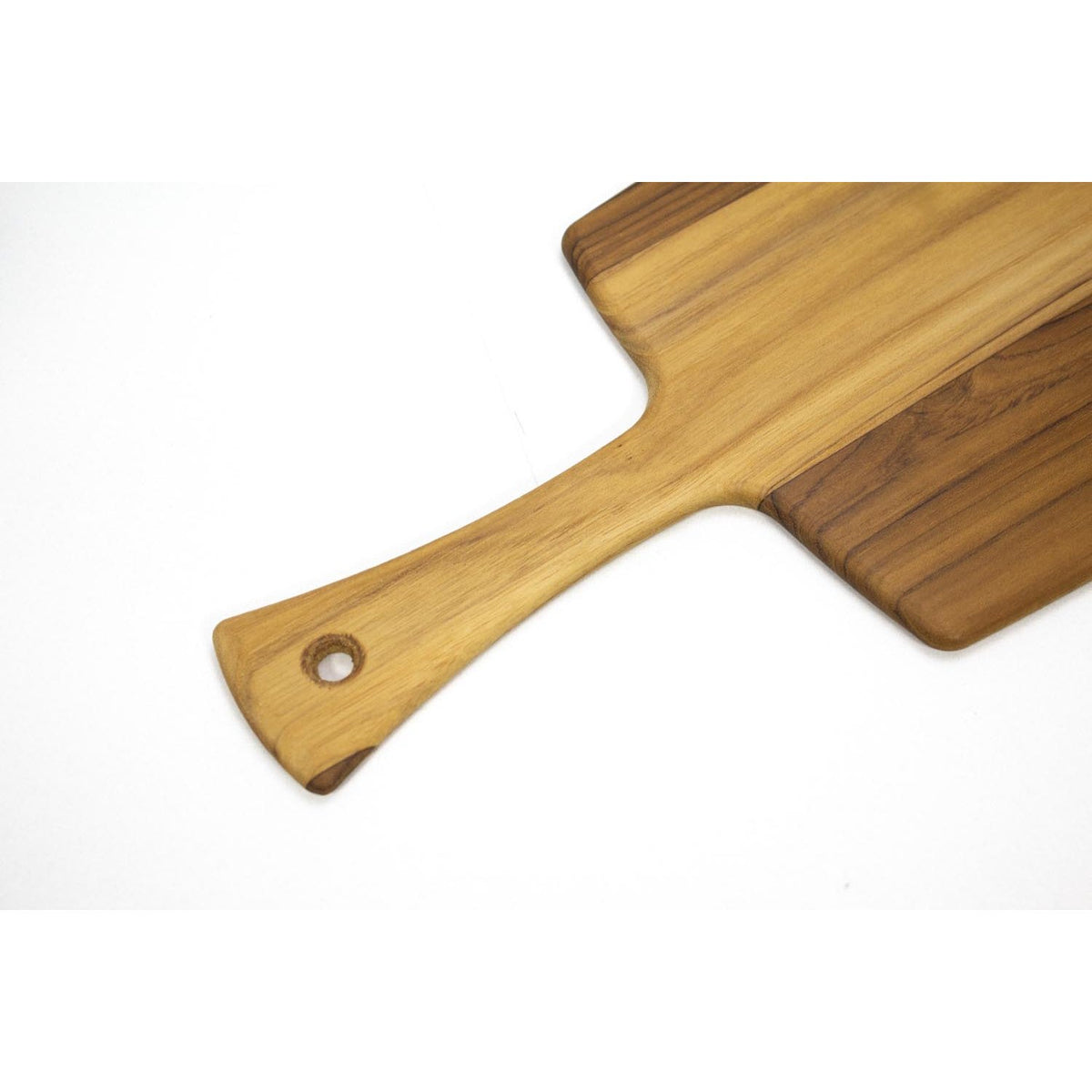 Stolf Teak Wood Cutting Board With Handle 40.6 x 15.2 x 1 cm Share and Serve ST.1040
