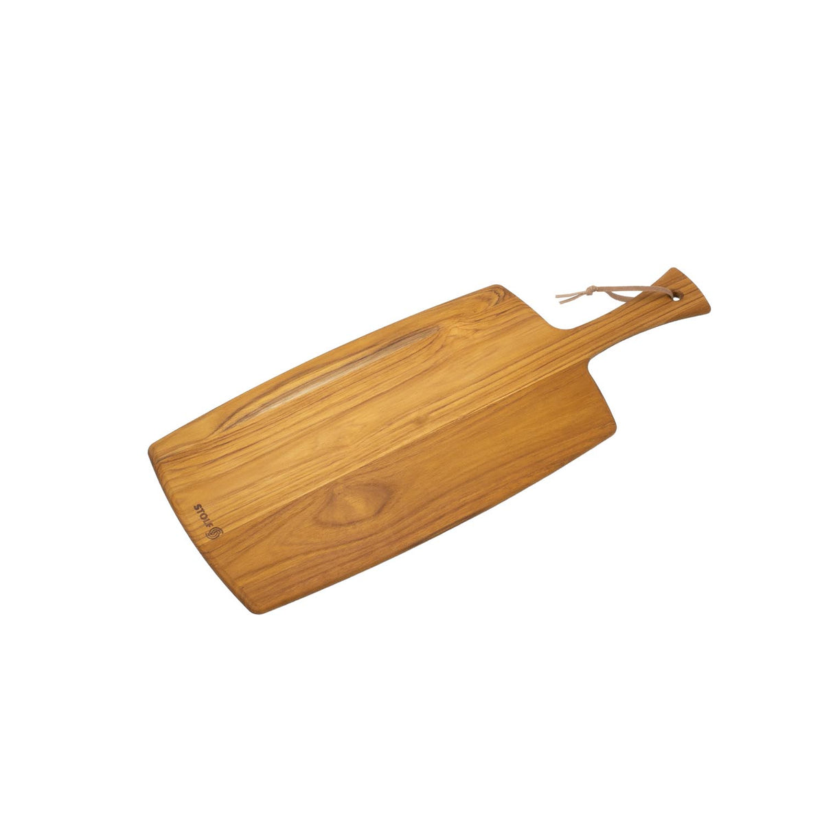 Stolf Teak Wood Cutting Board With Handle 50.8 x 20.3 x 1 cm Share and Serve ST.1050