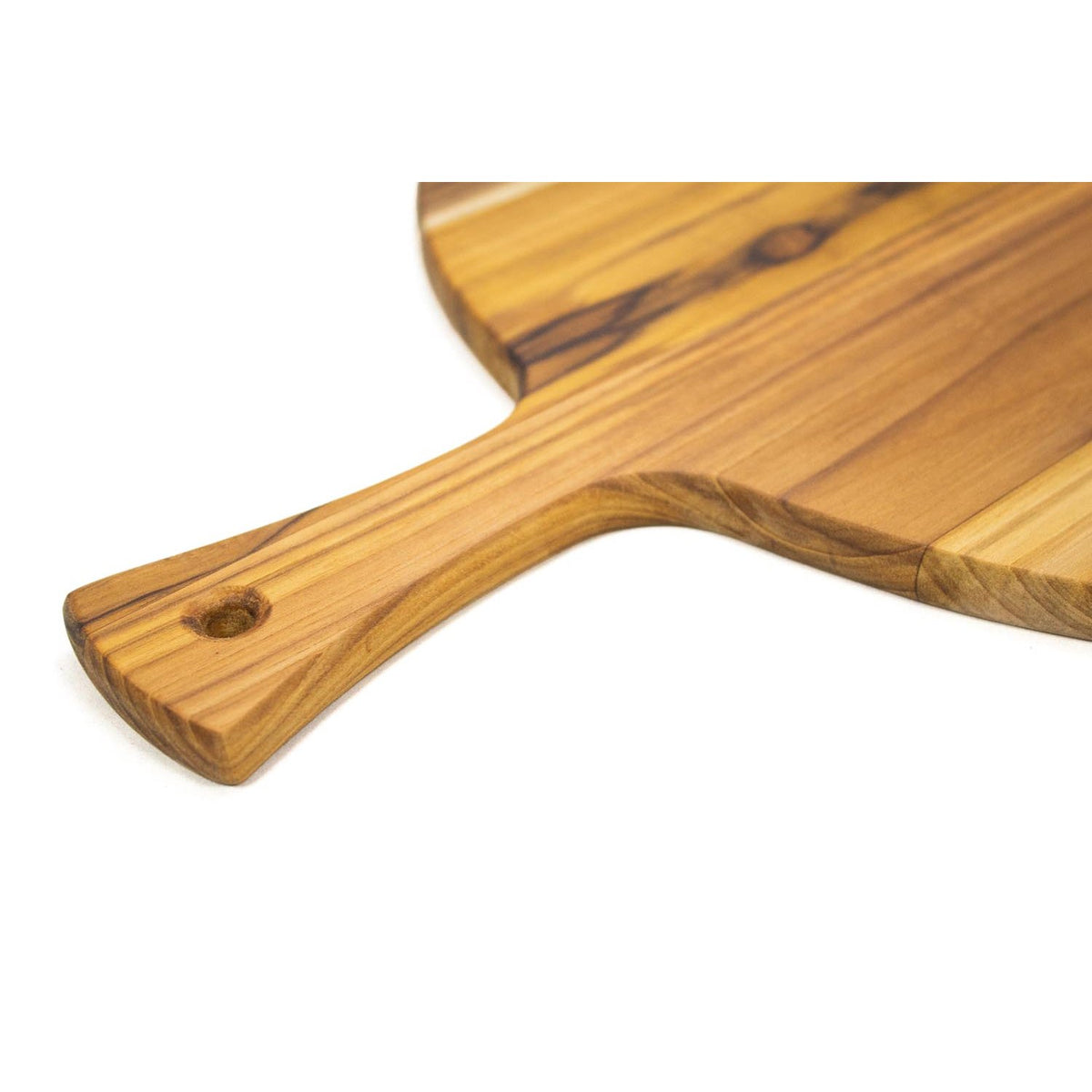 Stolf Teak Wood Cutting Board Round With Handle 52 x 40 x 1.4 Share and Serve ST.1152