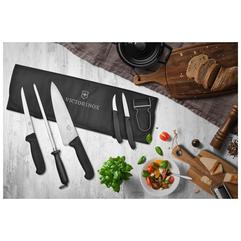 Victorinox Chef's knife 4-piece set and knife case 601469