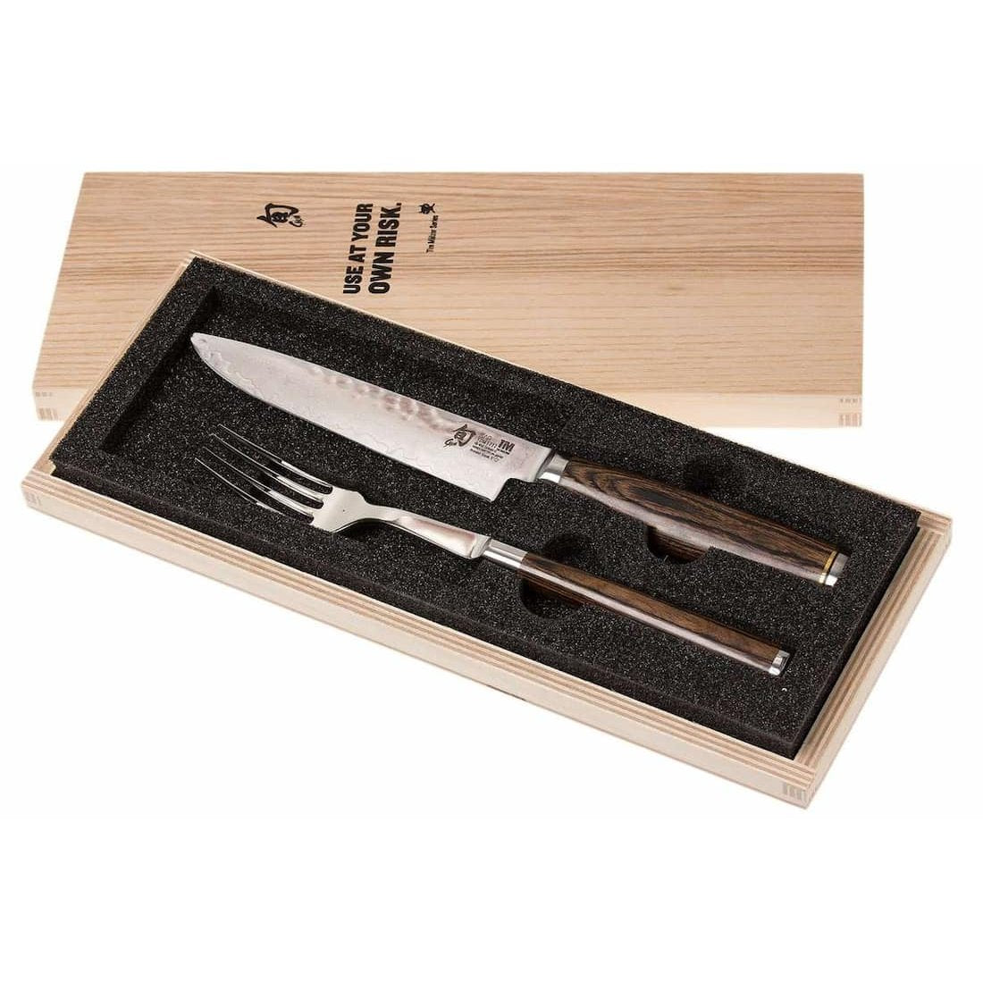 KAI Knife And Fork 2 Pcs Set Shun Premier Tim Malzer TDM-0907