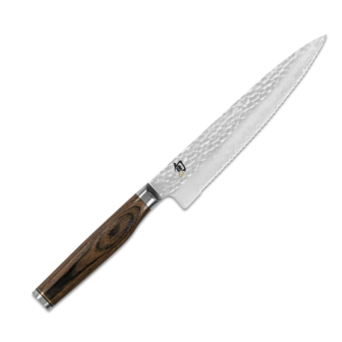 KAI Damascus Serrated Utility Knife 16.5 cm Shun Premier Tim Malzer TDM-1722