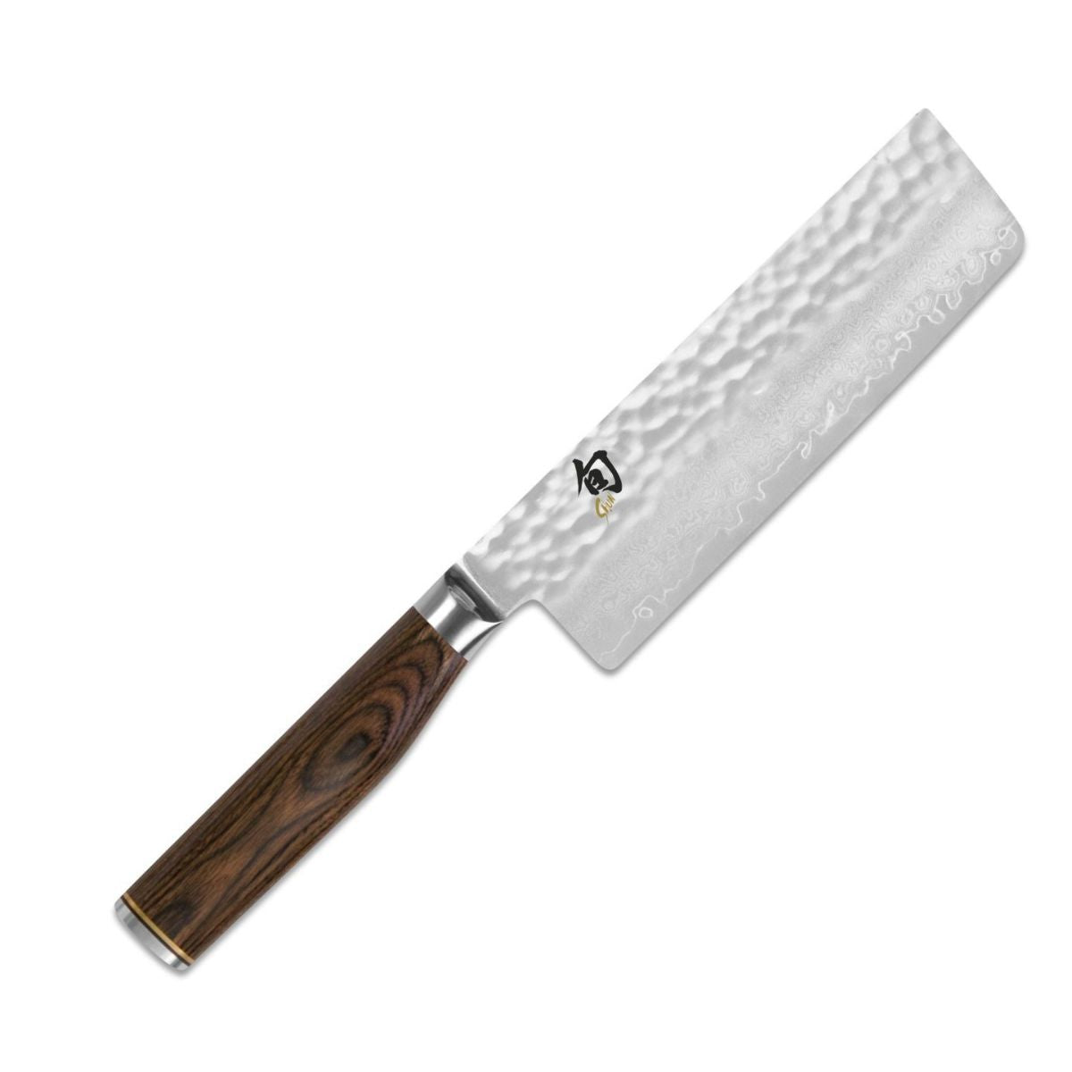 KAI Damascus Nakiri Knife 17 cm Shun Premier Tim Malzer TDM-1742