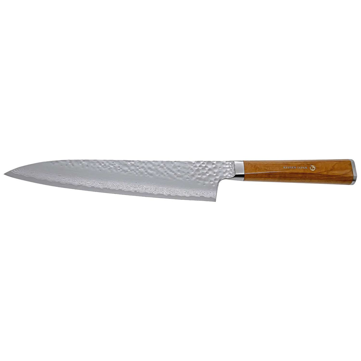Ryusen Damascus Chef'S Knife 21 cm Maple Handle Tangan Ryu TG-602