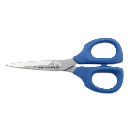 KAI General Use Scissors 13.5 cm Blue V5000 V5135B