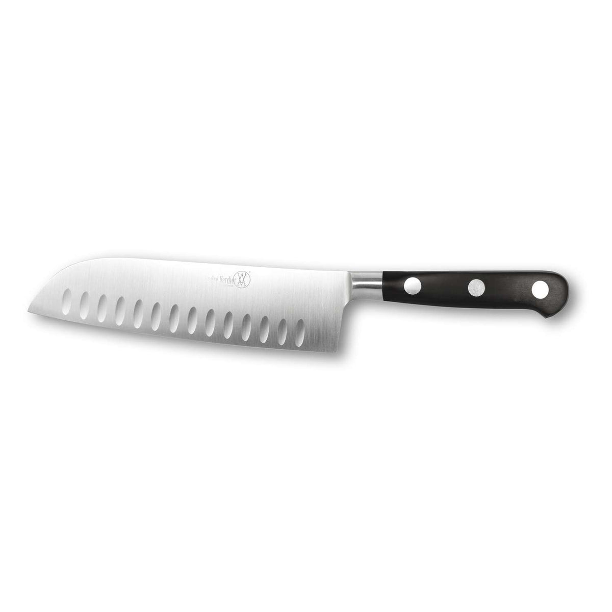 Andre verdier Hollow Edge Santoku Knife 17 cm Ideal