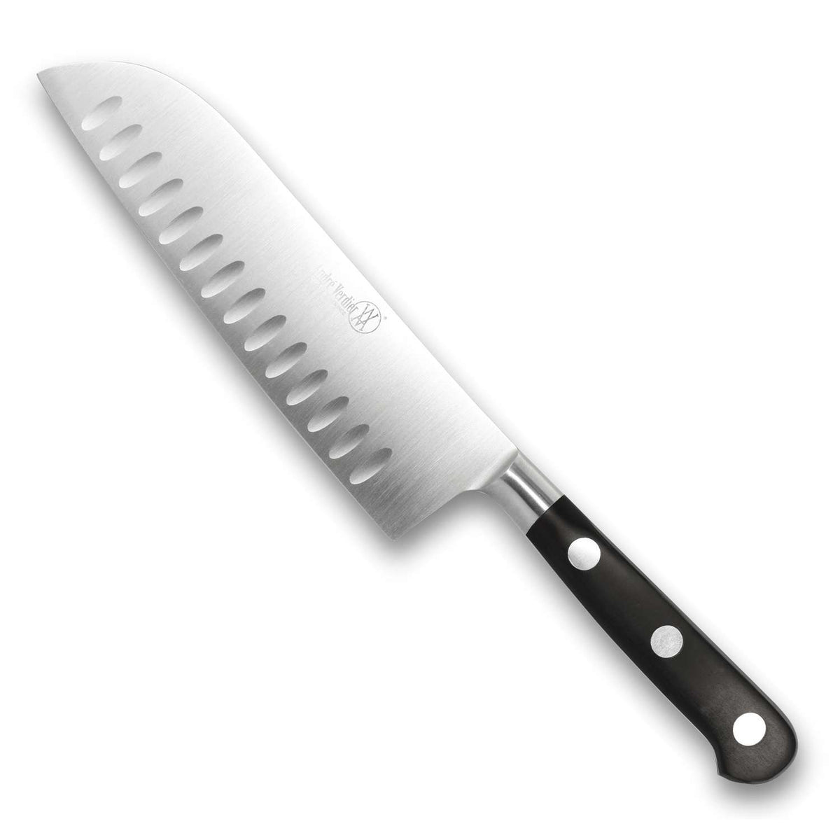 Andre verdier Hollow Edge Santoku Knife 17 cm Ideal