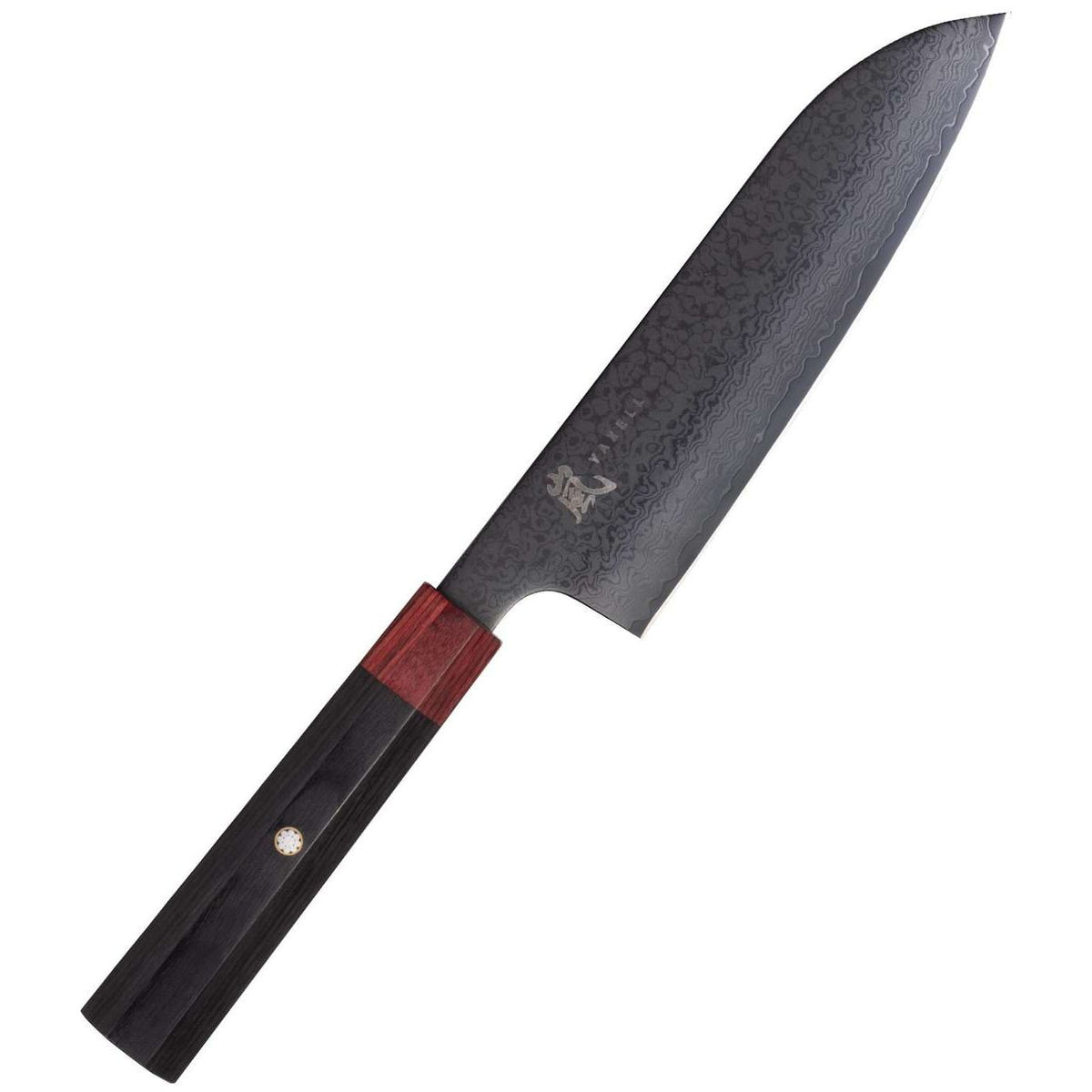 Yaxell Damascus Santoku Knife 16.5 cm Rei 37401