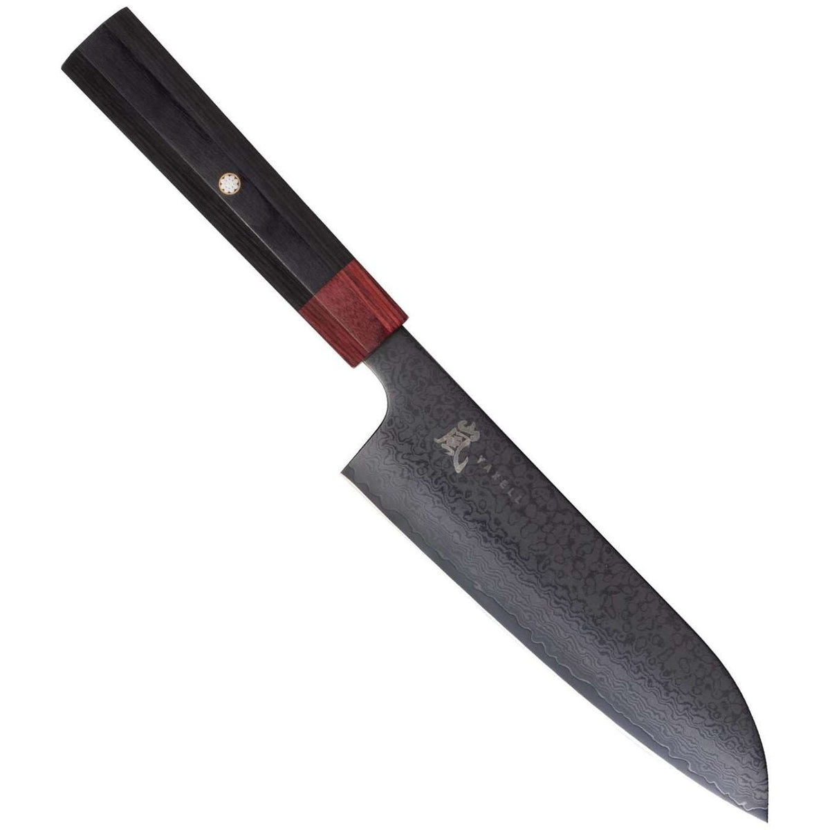 Yaxell Damascus Santoku Knife 16.5 cm Rei 37401